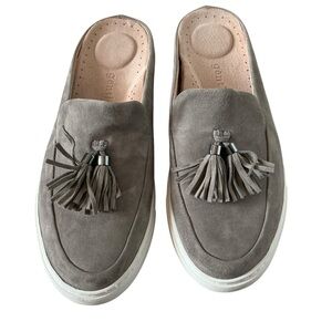 Gentle soles by Kenneth Cole Rory leather loafers tassel in taupe size 8M